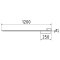 Barrier tape holder | 1.20 m |  14 mm